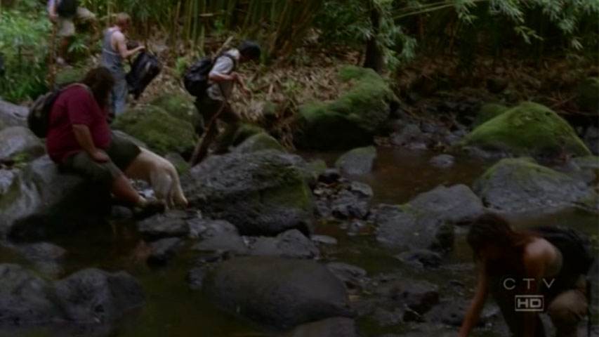 Judo Trail Scene from Lost