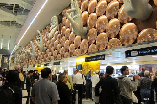 New Delhi Airport: Immgration