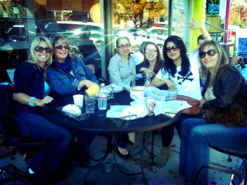 I had a lovely lunch with the girls + Gabriel. xoxo