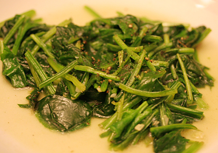 Stir-fry Spinach
